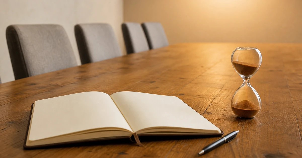 Meeting Agenda Template People Actually Follow · 2026