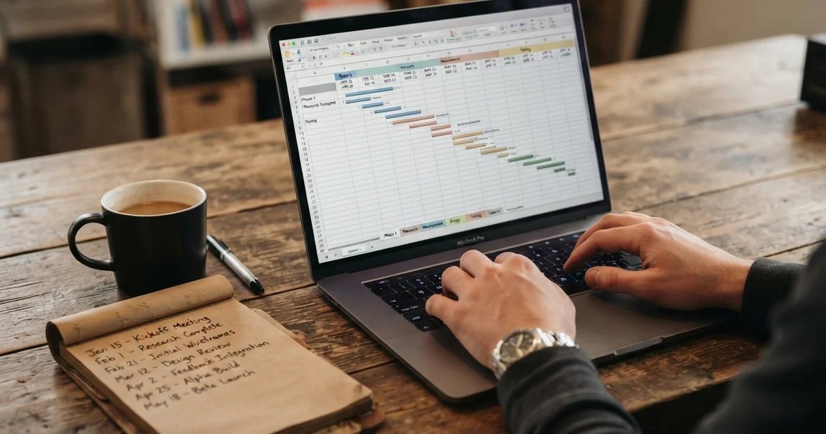 Project Timeline Template Excel: Free Download + Step-by-Step Guide · 2026