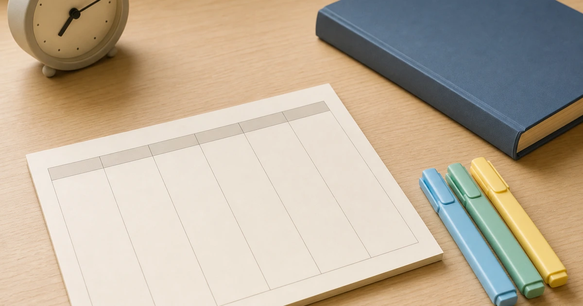 How to Make a Study Schedule That You Actually Follow